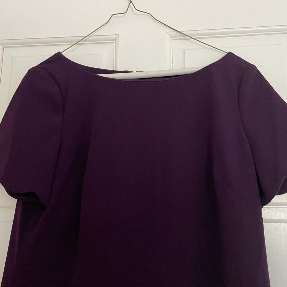 Anne Klein Eggplant Dress